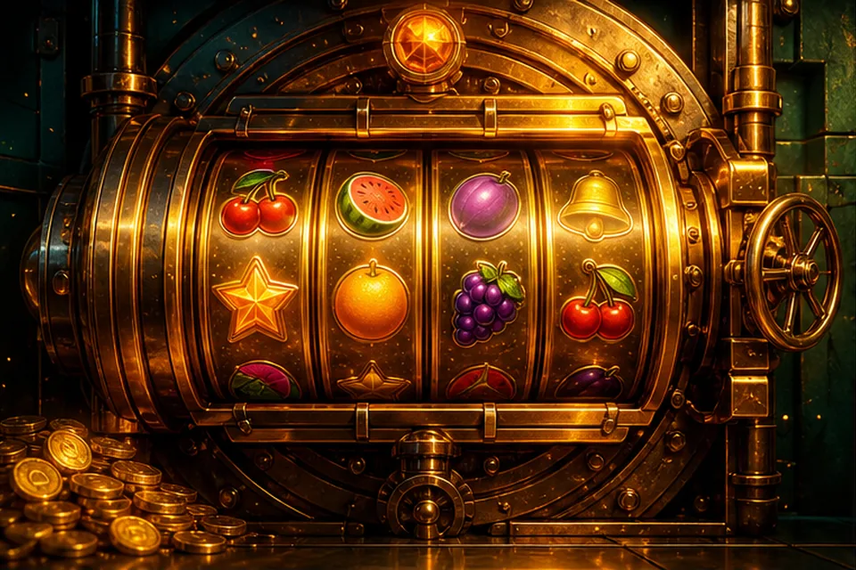 Goldener Tresor als Symbol für Datenschutz